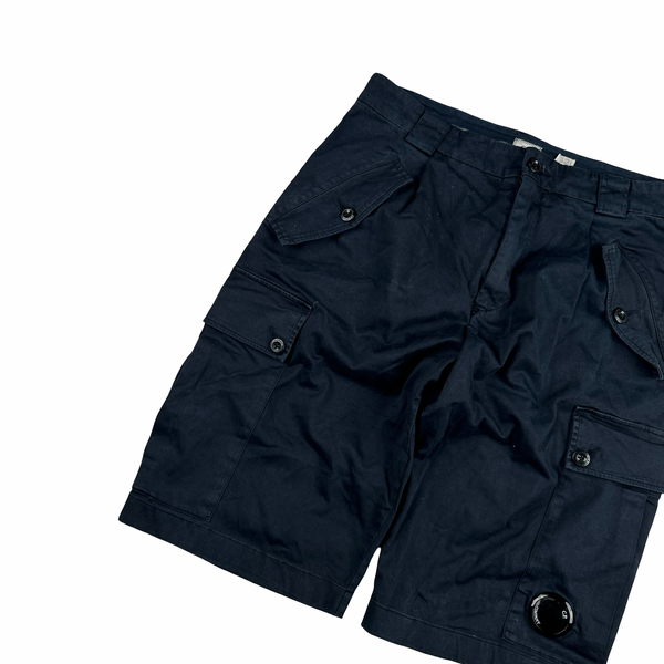 CP Company Navy Cargo Lens Viewer Shorts - XS