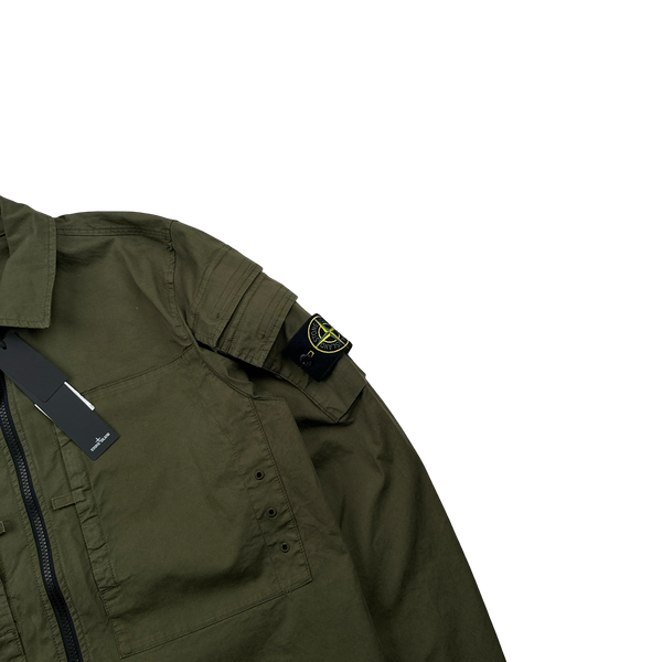 ＜STONE ＞23ss OVERSHIRT カーキ 27599211r_2.jpg?m=1718712548