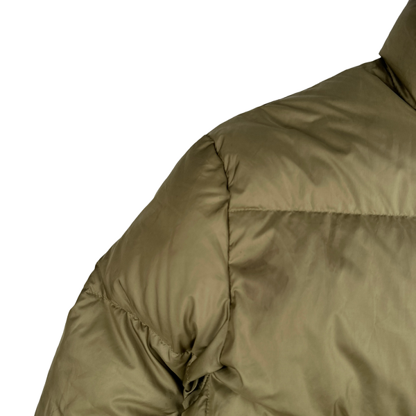 Ralph Lauren Tan 2 in 1 Zip up Puffer Jacket - Large