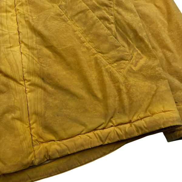 CP Company Orange Nycra Re-Colour Goggle Hooded Jacket - Large