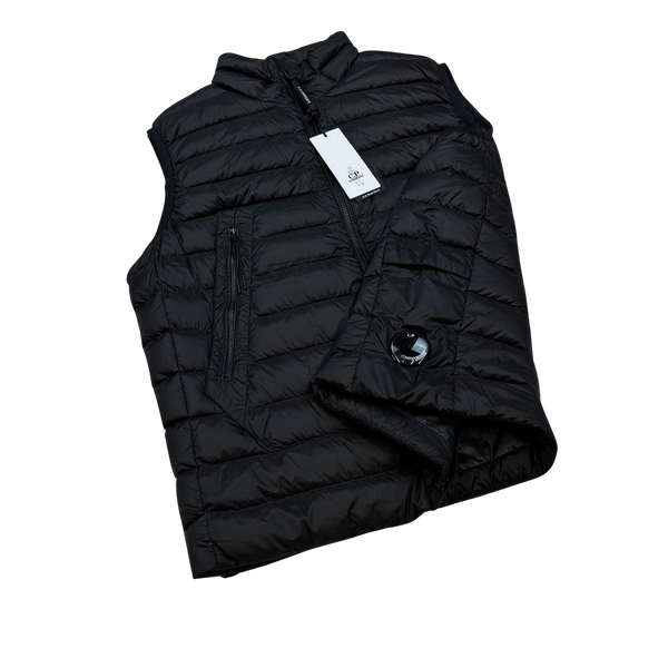 CP Company Black DD Shell Down Filled Lens Viewer Gilet - XL