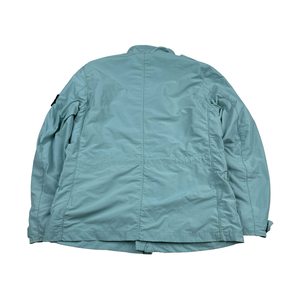 Stone Island 2013 Teal Micro Reps Field Jacket - Large
