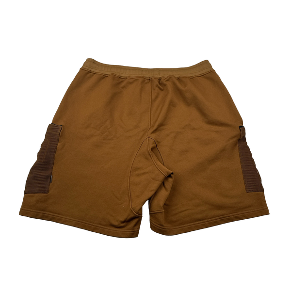 Stone Island 2021 Shadow Project Brown Garment Dyed Mesh Cargo