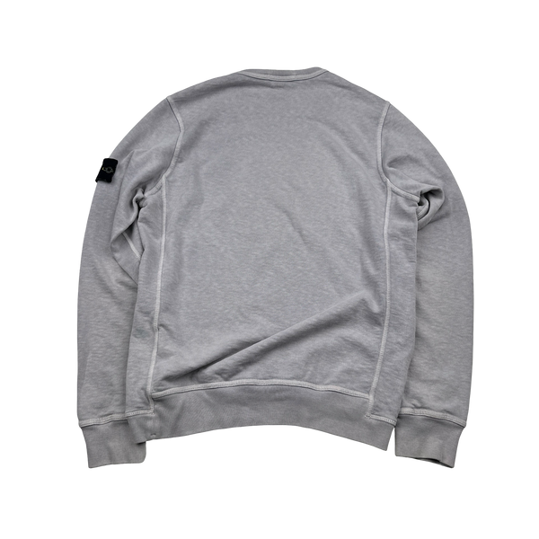 Stone Island Lilac 2018 Crewneck Sweatshirt - Large