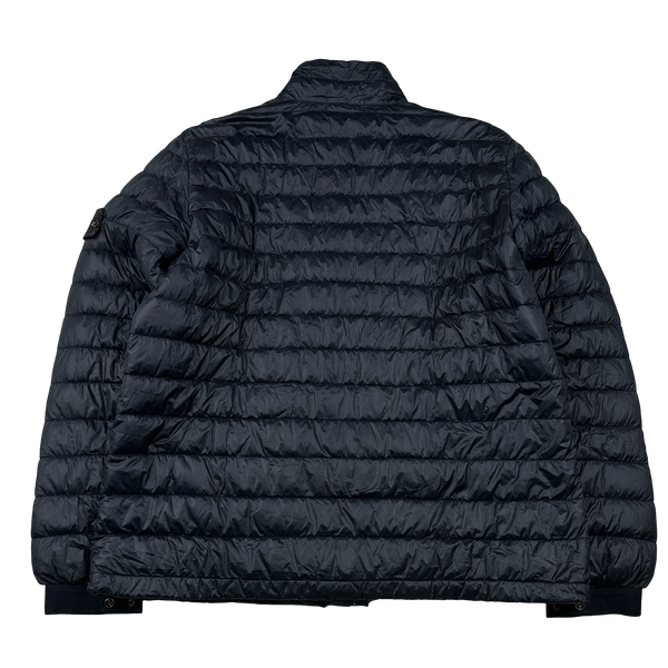 Stone Island 2014 Navy Garment Dyed Down Jacket - XXL