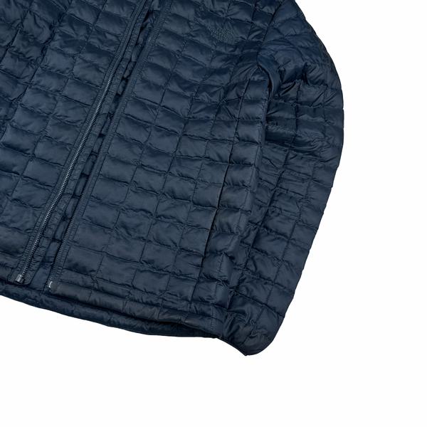 North Face Navy Thermoball Down Jacket - Medium