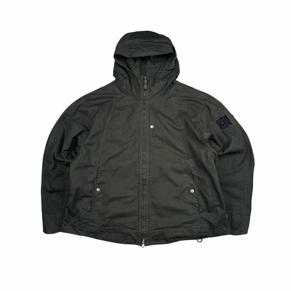 Stone Island 2023 Khaki Green CO NY Ripstop TC Jacket - 3XL