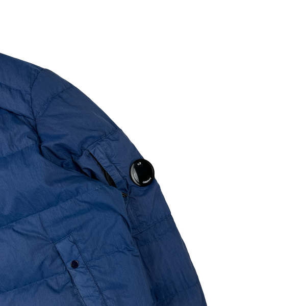 CP Company Blue Piuma Down Puffer Jacket - XXL