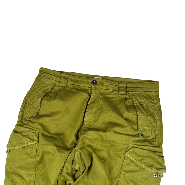 CP Company Green Loose Fit Lens Viewer Cargos - XL