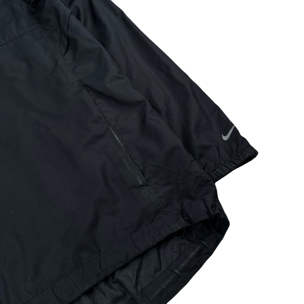 Nike ACG Black Lightweight Nylon Windbreaker Jacket - Large