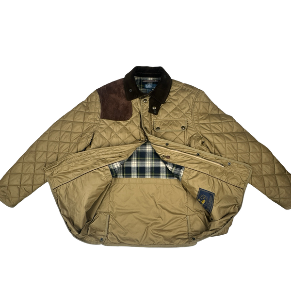 Ralph Lauren Quilted Hunting Jacket - Large