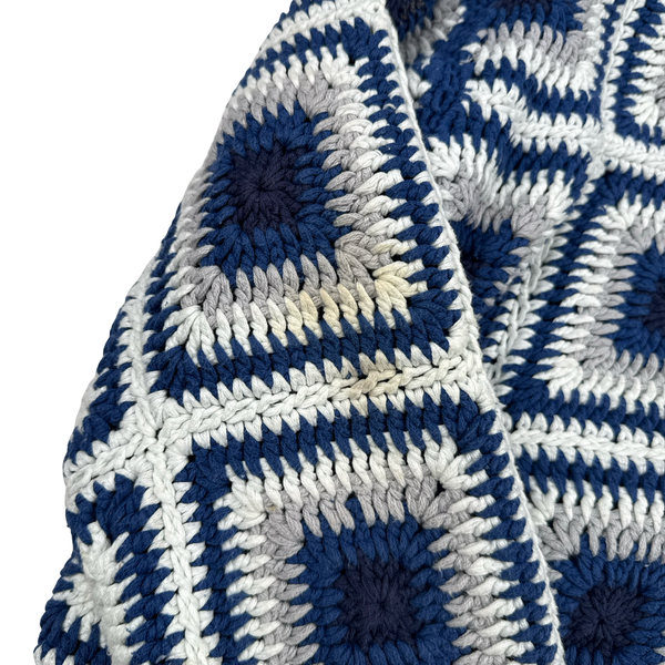 Supreme Thick Hand Woven Crochet Knit Knitted Jumper - Large