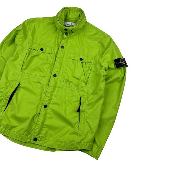 Stone Island Neon Waterproof Performance Tela Rip Stop - Medium