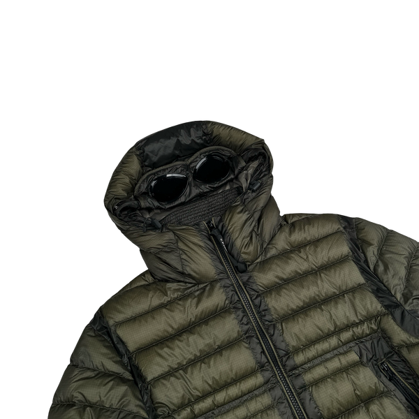 CP Company Forest Green DD Shell Goggle Jacket - Small