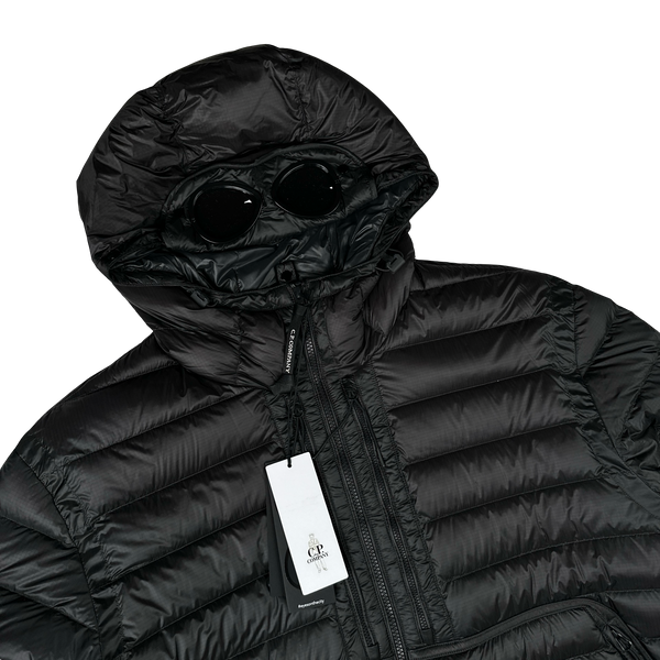 CP Company Black Down Filled DD Shell Goggle Puffer Jacket - 3XL