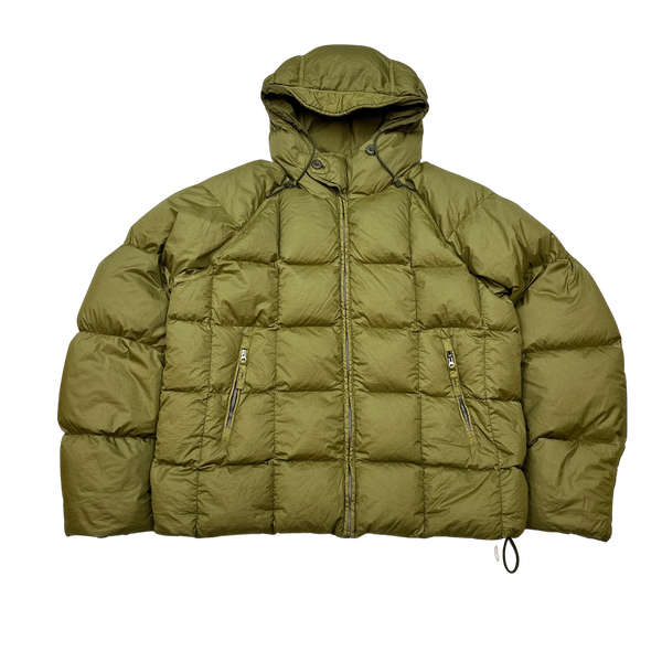Ten C Green Anorak Down Puffer Jacket - XXL
