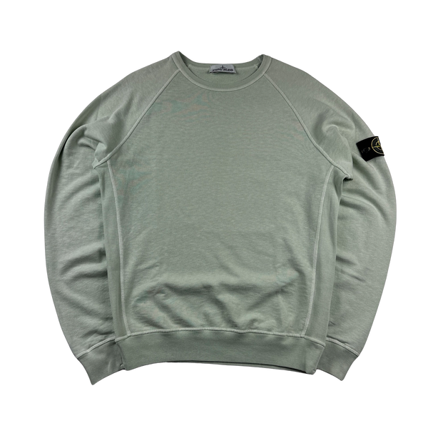 Stone Island 2021 Mint Crewneck Sweatshirt - Medium