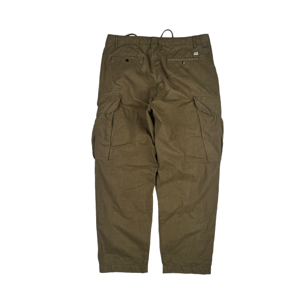 CP Company Brown Loose Fit Lens Viewer Cargos - XL