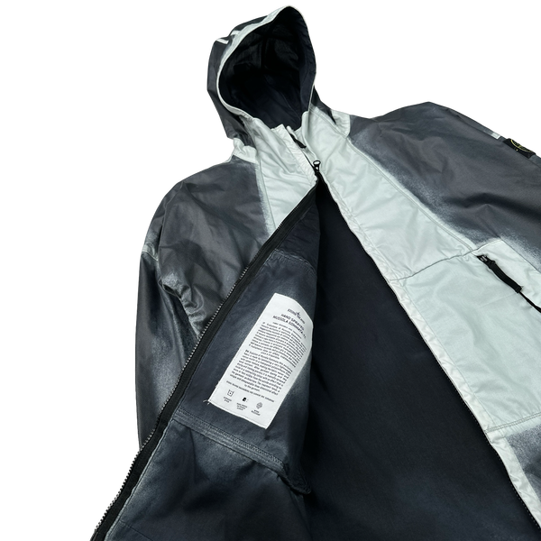 Stone Island 2023 Hand Sprayed Mussola Gommata TC Jacket - Medium
