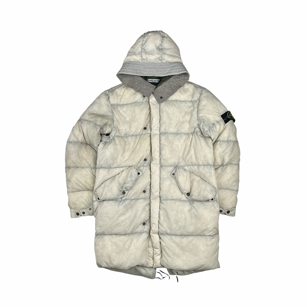 ジャケット・アウター 14AW STONE tela down puffer jacket Stone Island 2009 Opaque Nylon Tela Down Jacket - Large – Mat's Island