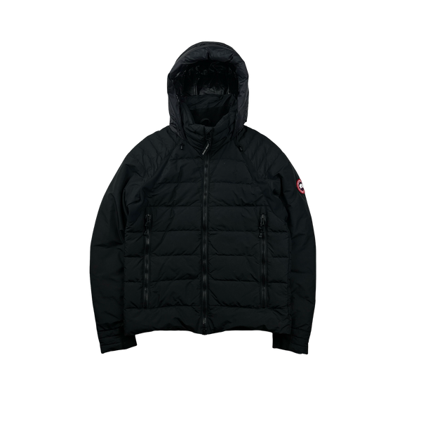 Canada Goose Black Premium Down Hybridge Base Puffer Jacket - Medium