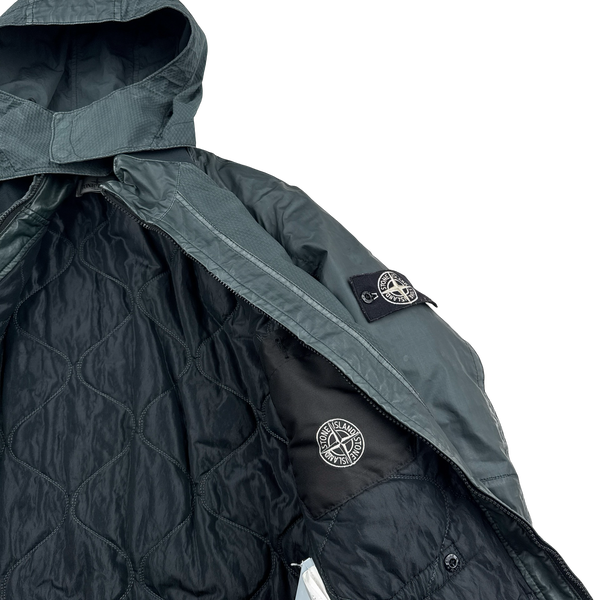 Stone Island 2013 3D Performance Cotton Tela Mussola Gommata Jacket - Large