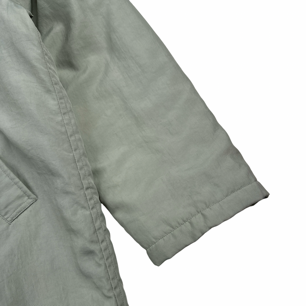 CP Company 1995 Thick Nylon Formula Steel Vintage Fleece Lined Hooded Jacket - XL