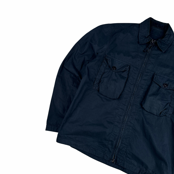 Stone Island 2019 Navy Ghost Overshirt - Small