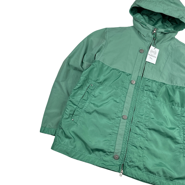 Stone Island 2024 Turquoise Polyester Tela David Light TC Jacket - XL