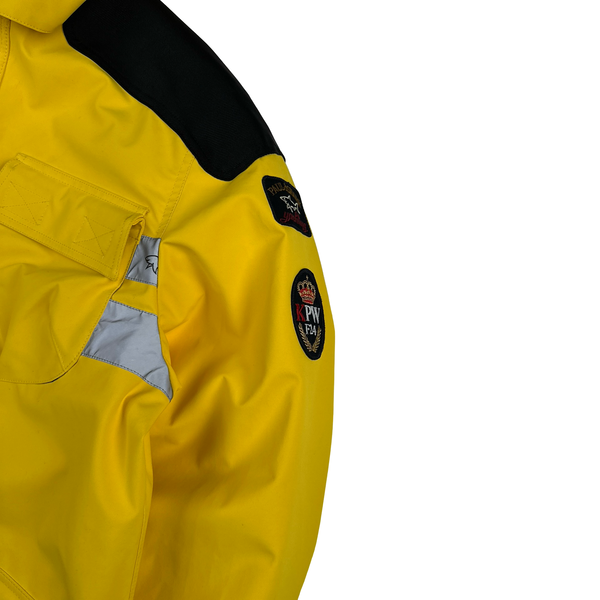 Paul & Shark Yellow Typhoon 20000 Reflective Strip Jacket - XL