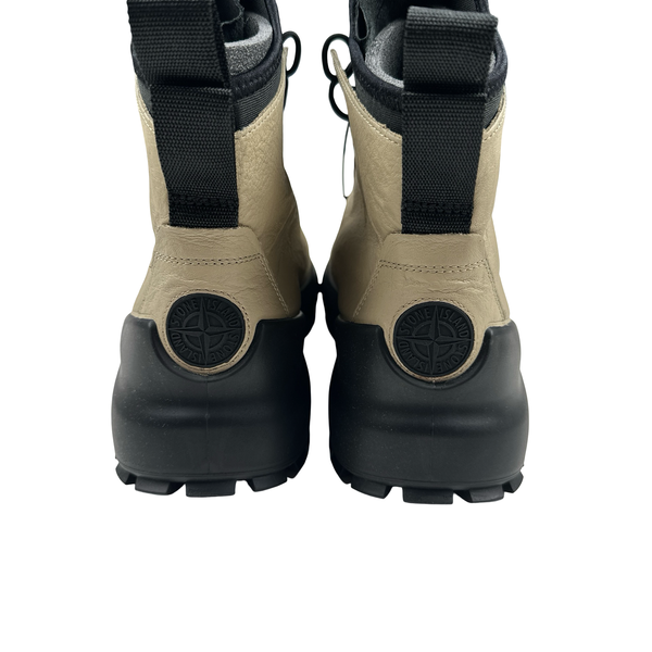 Stone Island 2021 Ecco Scarpa Leather Boots - UK 9.5