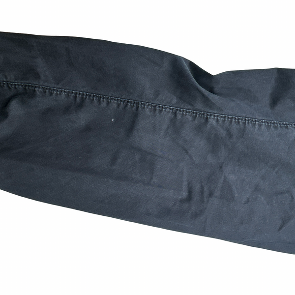 Stone Island 2022 Navy Cotton Zipped Overshirt - Large