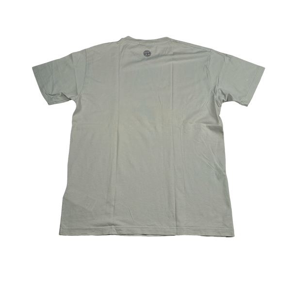 Stone Island 2017 Grid Check Camo Graphic T Shirt - XL
