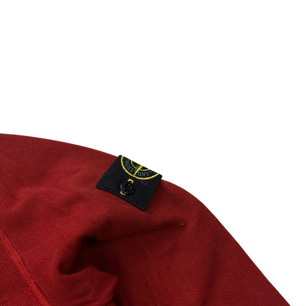 Stone Island 2013 Red Longsleeve Shirt - Large