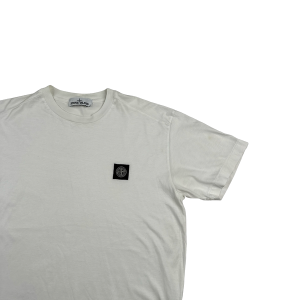 Stone Island 2019 White T Shirt - Large