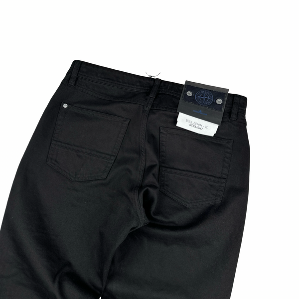 Stone Island 2025 Bull Denim-TC Straight Fit Jeans - 32"