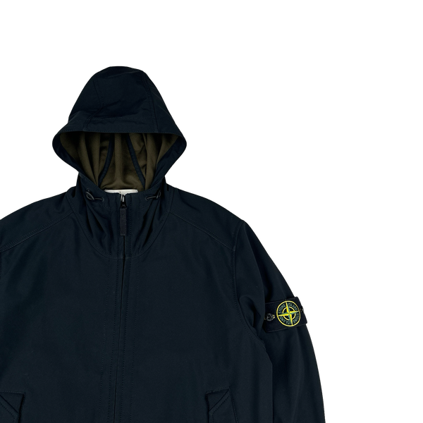 Stone Island 2013 Black Light Soft Shell R Jacket - Large