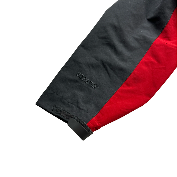 North Face Red Colour Block Summit Series Gore Tex Jacket - Large