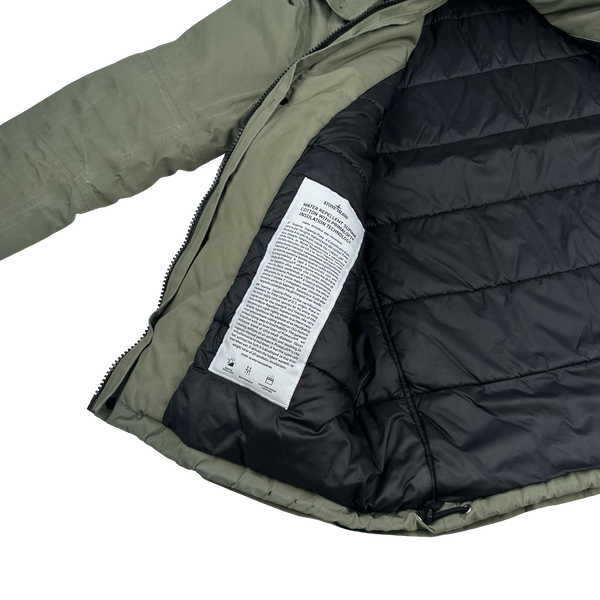 Stone Island 2016 Water Repellent Supima Cotton Primaloft Jacket - Large