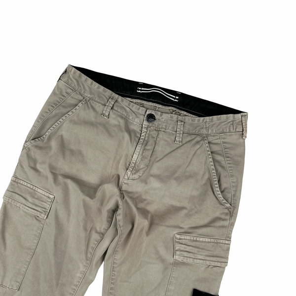 Stone Island 2018 Beige SK Fit Cargos - Medium