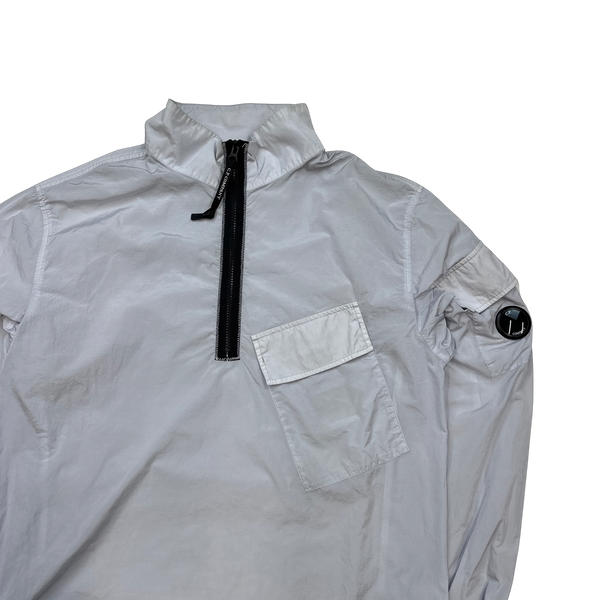 CP Company Grey Pullover Smock Overshirt - Large
