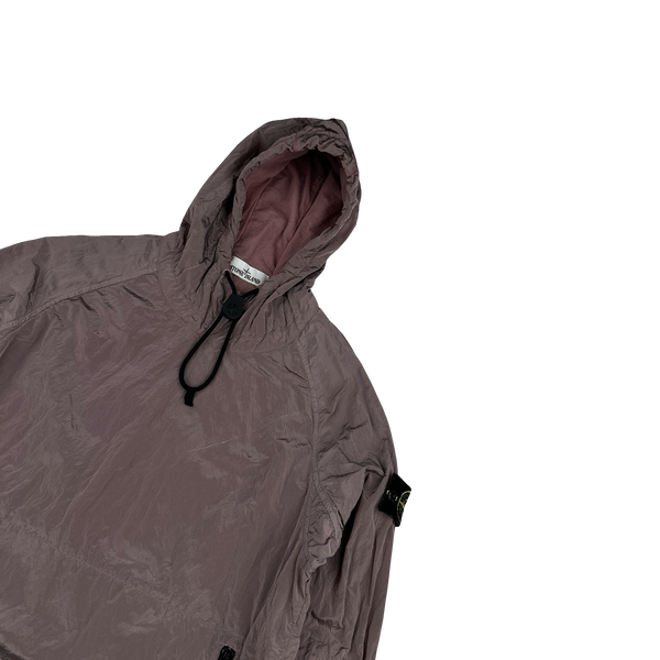 Stone Island 2018 Pink Nylon Metal Smock - Medium