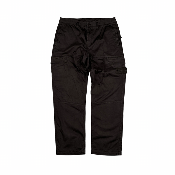 Stone Island Brown Ghost Regular Fit Cargo Trousers - Large