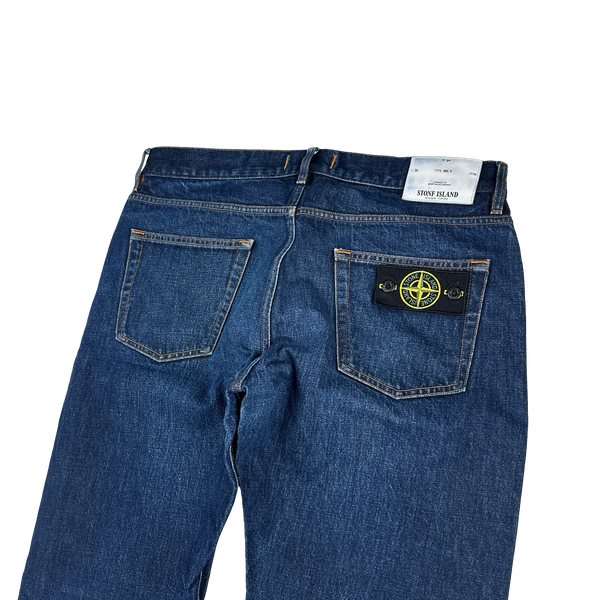 Stone Island 2017 RE T Blue Denim Jeans - 34"