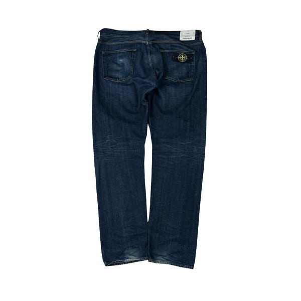 Stone Island 2014 Dark Denim RE-T Fit Trousers - 40"