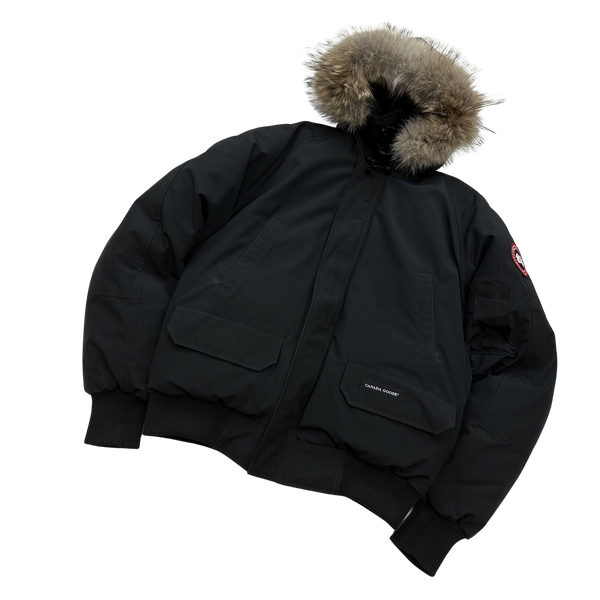 Canada Goose Black Chilliwack Puffer - Medium