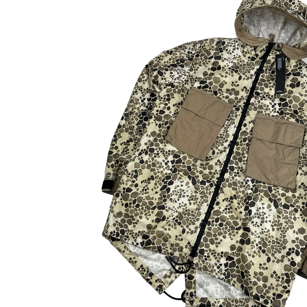 Stone Island Alligator Camo Light Cotton / Nylon Fishtail Parka - XL