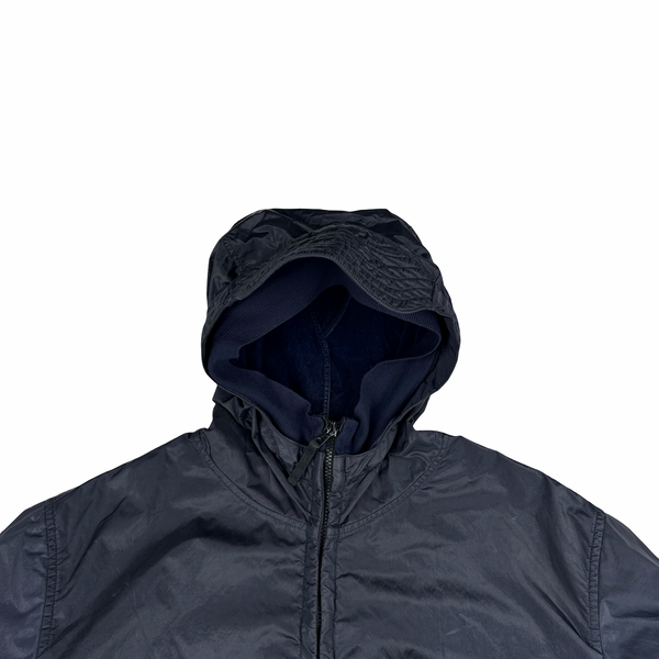Stone Island 2008 Shimmer Velour Lined Nylon Jacket - XXL