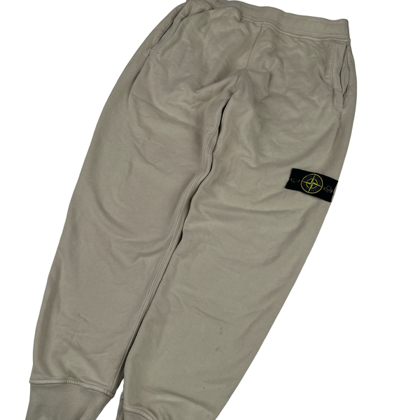 Stone Island 2024 Beige Loose Fit Jogging Bottoms - Medium