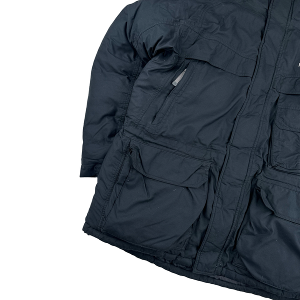 North Face Black Hyvent Down Filled Winter Jacket - XL